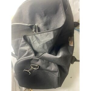 Prestige Black Duffle Bag Travel Weekender Carry On Luggage‎